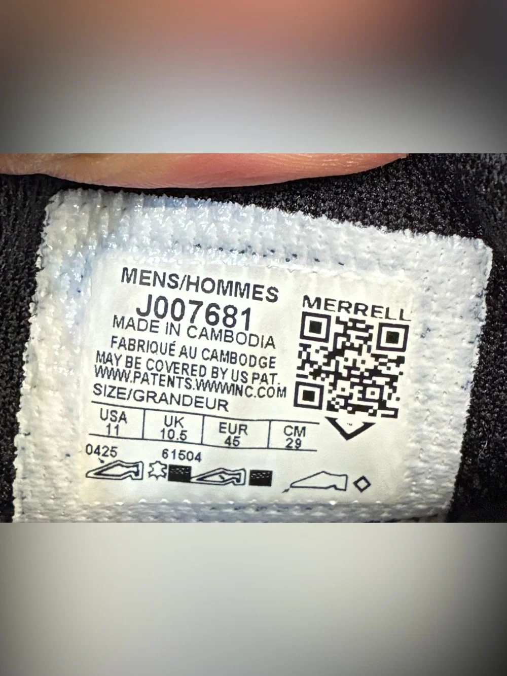 Merrell wrapt slip